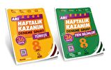 ARI YAYINLARI 8. Sınıf Türkçe - Fen Bilimleri Arı Haftalık Kazanım Deneme (2 Kitap)