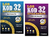 TUDEM YAYINLARI 8.SINIF LGS KOD 32 MATEMATİK - FEN BİLİMLERİ HAFTALIK DENEME