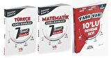 KORAY VAROL YAYINLARI 7. SINIF TÜRKÇE - MATEMATİK TEMEL ADIMLAR SORU BANKASI VE TÜM DERSLER 10'LU DENEME SET (3 KİTAP)