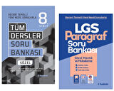 TUDEM YAYINLARI 8.SINIF LGS BECERİ TÜM DERSLER SÖZEL SORU BANKASI - PARAGRAF SORU BANKASI