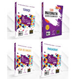 KAREKÖK YAYINLARI LGS TÜRKÇE + MATEMATİK + FEN BİLİMLERİ + PARAGRAF
