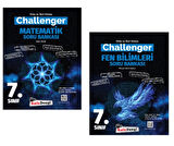 KAFA DENGİ YAYINLARI 7. Sınıf Matematik + Fen Bilimleri Challenger Soru Bankası