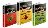 AYDIN YAYINLARI 8. Sınıf Türkçe + Matematik + Fen Bilgisi 15'liBranş Denemeleri (3 Kitap)