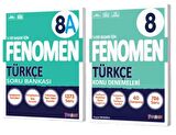 FENOMEN YAYINCILIK 8. Sınıf Türkçe A Soru Bankası + Türkçe Konu Denemeleri (2 Kitap)