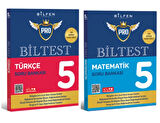 BİLFEN YAYINCILIK 5.SINIF BİLTEST PRO TÜRKÇE+MATEMATİK SORU BANKASI