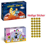 GİZEMLİ BAHÇE 3.SINIF GÖKMEN ve ALTIN TAY 10'LU HİKAYE - SİHİRLİ ANAHTAR VE METE MATİK 10'LU HİKAYE SETİ
