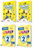 KIRMIZI BEYAZ YAYINLARI 2.SINIF MATEMATİK 1/2 - HAFTALIK ÖĞRENME TAKİP SİSTEMİ 1/2 4'LÜ SET