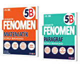 FENOMEN YAYINLARI 5 Matematik B + PARAGRAF B Soru Bankası