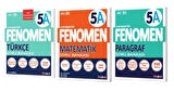 FENOMEN YAYINLARI 5 Türkçe A + Matematik A + PARAGRAF A Soru Bankası