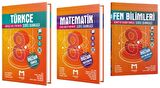 MOZAİK YAYINLARI 8. Sınıf Türkçe - Matematik - Fen Bilimleri Soru Bankası (3 Kitap)