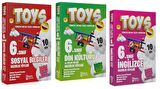 İsem Yayıncılık 6. Sınıf TOYS Sosyal Bilgiler + Din + İngilizce Soru Bankası Seti