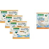 U Green Clean 120 Yıkama Tablet Bulaşık Makinesi Deterjanı 4x30 Adet & Makine Tuzu 