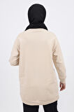 İnci Taş Detaylı 2 İp Sweatshirt