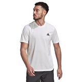 D4M Erkek Beyaz Antrenman T-shirt HF7215