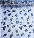 MASA ÖRTÜSÜ DESENLİ ŞEFFAF  MASA ÖRTÜSÜ 1.7mm KALIN PVC KAYMAZ 100 CM X 110 CM