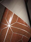 MUŞAMBA 2m X 2m DESENLİ PVC ZEMİN KAPLAMA YER DÖŞEMESİ