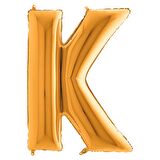 FOLYO BALON K HARF GOLD 102CM