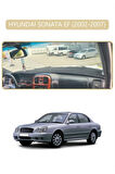 Hyundai Sonata Ef 2002-2007 Torpido Koruma  Halısı -  Bej Kenar