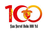 Göztepe 100. Yıl - Şan Şeref Dolu 100 Yıl Kısa kollu bisiklet yaka t-shirt Kadın
