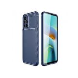 Smcase Xiaomi Redmi 10 2022 Kılıf Negro Karbon Silikon