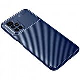 Smcase Xiaomi Redmi 10 2022 Kılıf Negro Karbon Silikon