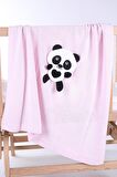 Babyhola 2001 Triko 75x80 cm Bebek Battaniyesi Pembe
