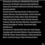 Chevrolet Kalos Araca Özel Direksiyon Kılıfı (Nokta Düz Gri Dikiş)