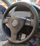 Volkswagen Golf 5 Araca Özel Direksiyon Kılıfı Nokta Karbon (Aracınızın Direksiyonuyla Teyit Ediniz)