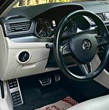 Golf7 Mk3 Leon Passat B8 Ateca Krom Dsg Pedal Seti Otomatik Araçlarına Uyunludur