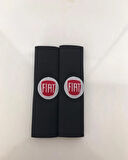 Fiat Nakışlı Egea Linea Deri 1 Çift Boyun Yastık Ve 1 Çift Kemer
