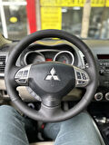 Mitsubishi Lancer 2010-2012 Araca Özel Dikmeli Direksiyon Kılıfı