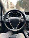 FORD FİESTA ARACA ÖZEL DERİ DİREKSİYON KILIFI-PLASTİK DERİSİZ TUŞLU DİREKSİYON(2011-2015)