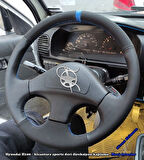 Hyundai H100 2003 Araca Özel Direksiyon Kılıfı (NOKTA NUBUK YÜZÜKLÜ)