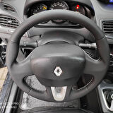 Renault Fluence Tuşsuz Araca Özel Direksiyon Kılıfı (DÜZ DERİ)