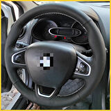 Clio 4 FAZ 2 Araca Özel Direksiyon Kılıfı (GRİ DİKİŞ)