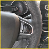 Clio 4 FAZ 2 Araca Özel Direksiyon Kılıfı (GRİ DİKİŞ)