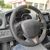 Clio 4 FAZ 1 2014-2017 Araca Özel Direksiyon Kılıfı (Makyajlı Kasalara Uyumlu Değildir)