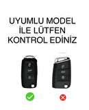 Seat Leon İbiza Toledo Karbon Anahtar Koruma Kılıfı 2.Resime Bakınız Lütfen