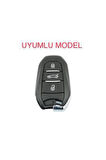 Opel Mokka Crossland X Grandland X Karbon Anahtar Koruma Kılıfı Anahtarsız Çalıştırmaya Uygundur