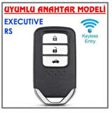 Honda Civic Fc5 Crv Hrv Sustasız Anahtarsız Çalıştırma Karbon Anahtar Koruma Kılıfı