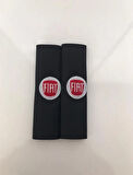 Fiat Nakışlı Egea Linea Deri 1 Çift Boyun Yastık Ve 1 Çift Kemer Pedi
