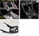 Honda Civic FC5 FK7 2016 - 2021 için karbon Fiber Vites Çerçevesi SAĞ SOL DİREKLERDE DAHİLDİR