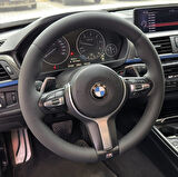 BMW F30 M SPORT KASA ARACA ÖZGÜ DİKMELİ DİREKSİYON KILIFI