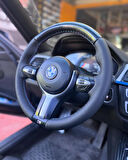 BMW F30 M SPORT KASA ARACA ÖZGÜ DİKMELİ DİREKSİYON KILIFI