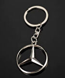 Mercedes Uyumlu Metal Anahtarlık 1. KALİTE KALIN