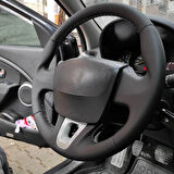 Fluence Tuşsuz Araca Özel Direksiyon Kılıfı (DÜZ DERİ)