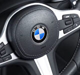 BMW Mavi Logo damla sticker Araba Direksiyon Amblem DAMLA sticker 4,5 CM 45 mm 1 adet