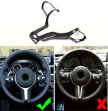 BMW F20/F22/F30/F32/F33 X5 M-Sport için Karbon Görünümlü Direksiyon Kapak M DİREKSİYONA UYGUNDUR