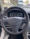 Hyundai Accent Era Araca Özel Direksiyon Kılıfı SOFT NOKTA DÜZ SİYAH İP