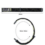 Gpack Zeblaze GTS Pro Kordon Cırtcırt Asker Desenli Kumaş Ayarlanabilir 